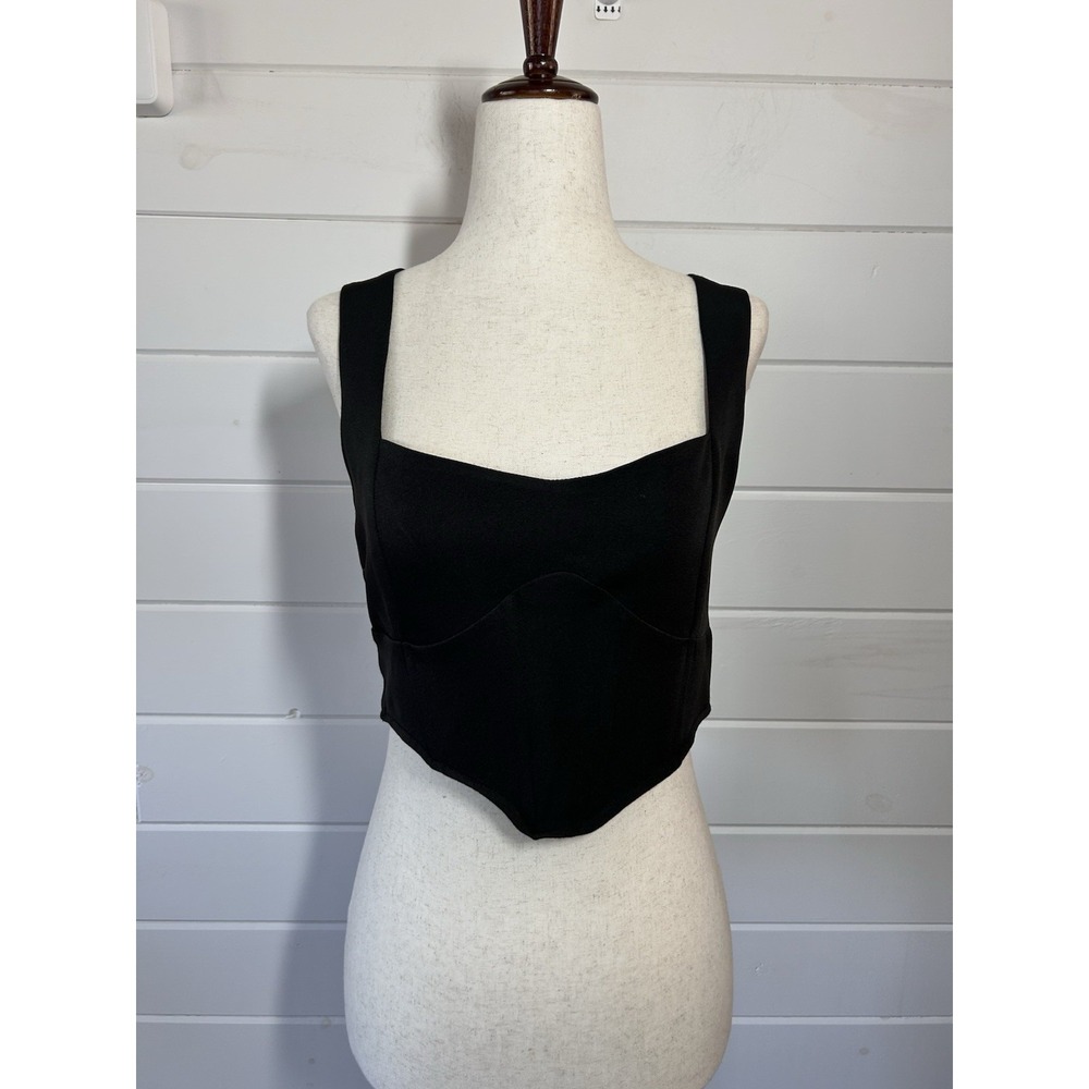 Revolve SNDYS Black Bralette Top Size XL NWT mrsp $50